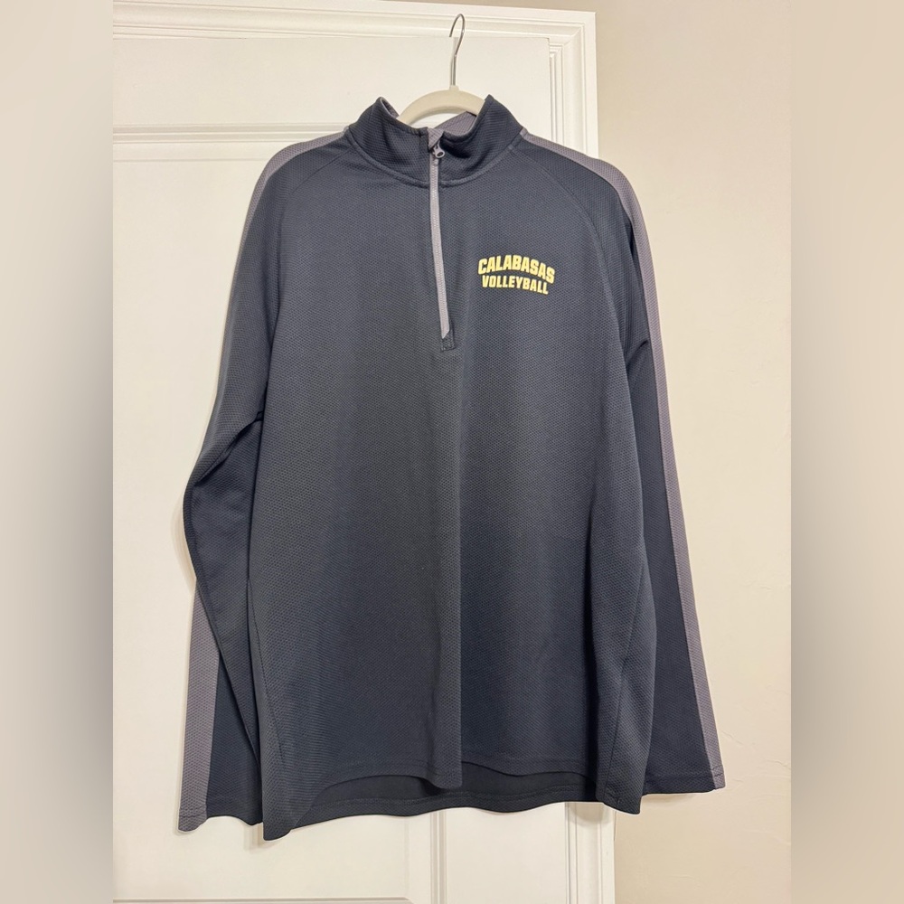 Sport-Tek Black Quarter-Zip Pullover